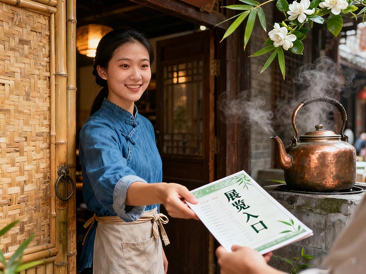 茶馆里的展厅，展厅里的茶馆 ——当成都慢生活成为成都展厅设计的主语，空间开始自己泡茶
