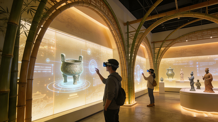 科技赋能下的成都展厅设计新趋势：沉浸式交互、数字孪生与AI导览实践