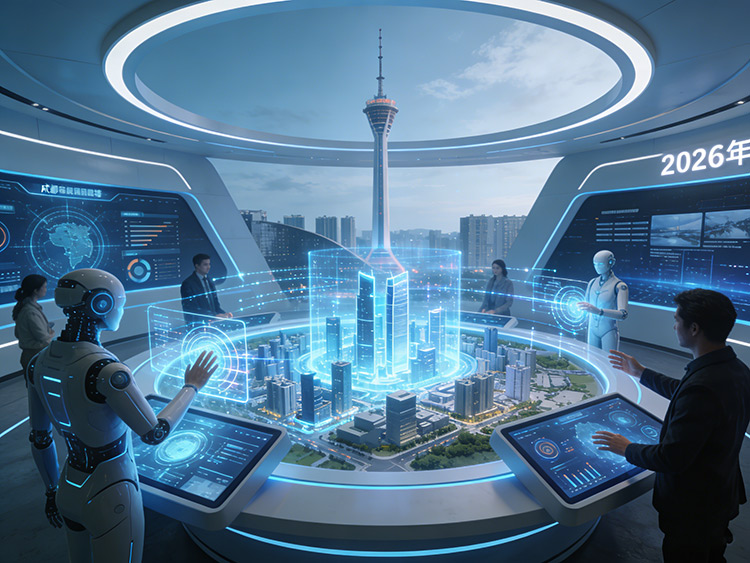 告别传统展板：2026成都展厅设计新风向，AI交互与数字孪生如何重塑参观体验？